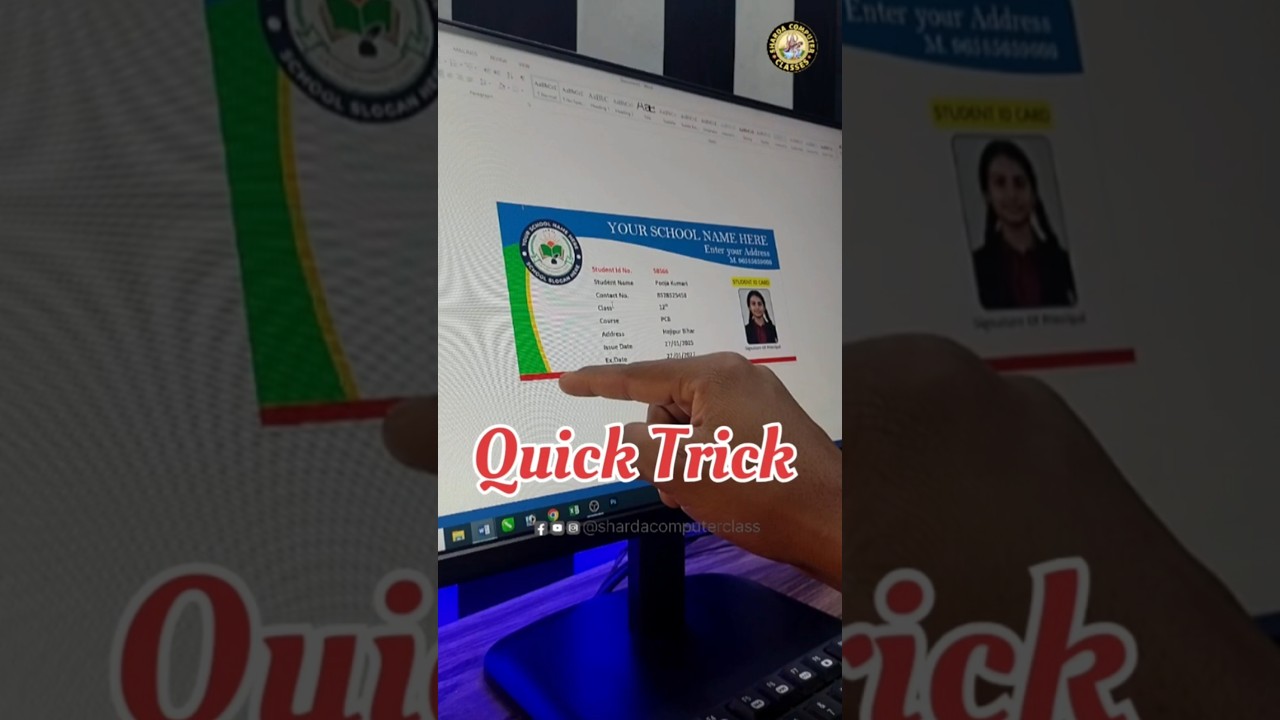 MS Word Shape Trick ✨ | Custom Shape Design बनाएं MS Word में 🎨 | Amazing Word Tips & Tricks 💡