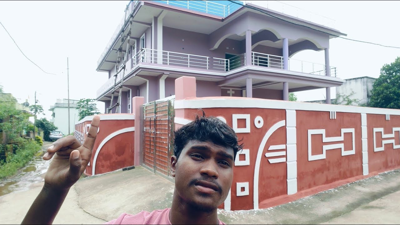  Purple Color House ll Top 10 House Color Design in India 