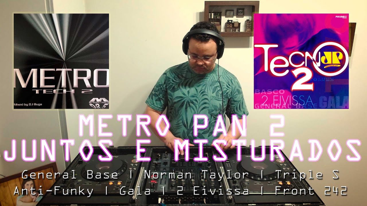 Metro Pan 2 - Metro Tech 2 + Techno Pan 2 | Anti-Funky - Front 242 - Brainbug - 2 Evissa