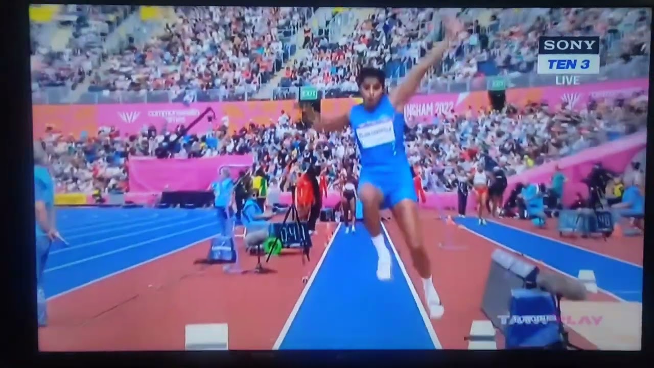 ANCY SOJAN Women's Long JumpQualification A&nbsp;#commonwealthgames2022#longjump#athletics#gold