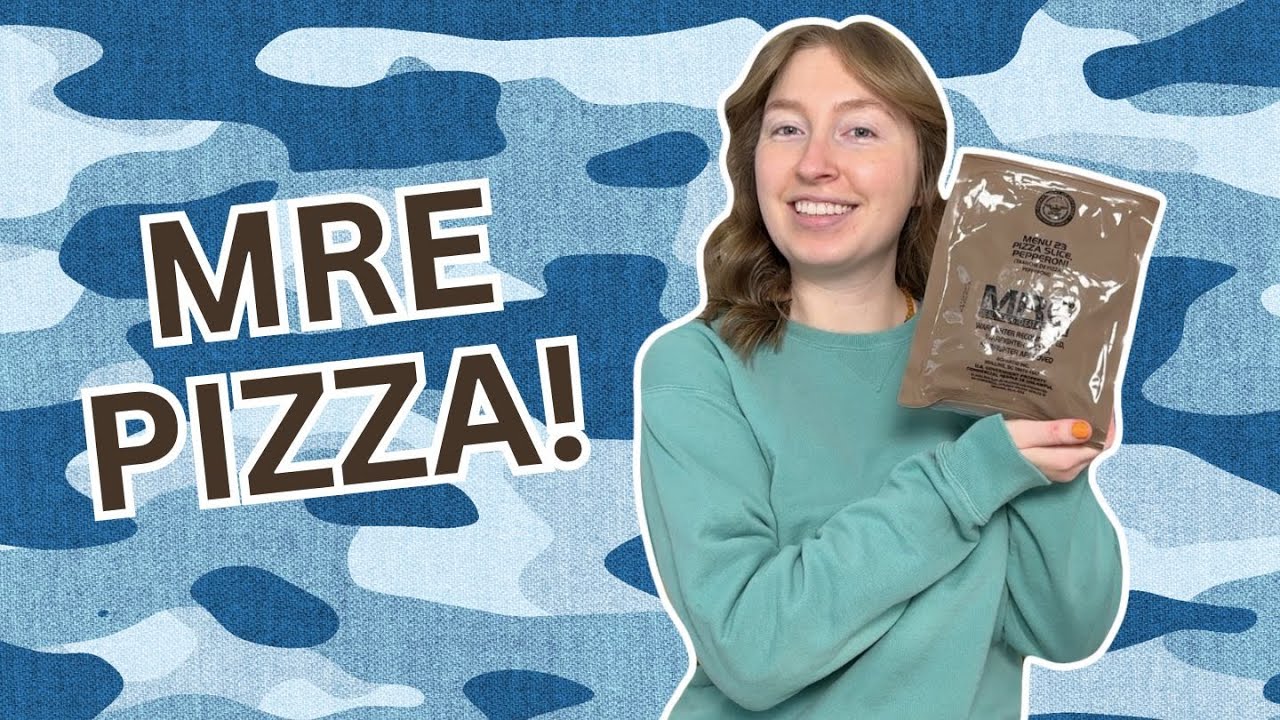 Меню FRESH 2024 US MRE 23 куска пиццы пепперони | Обзор и дегустация готового к употреблению блюда