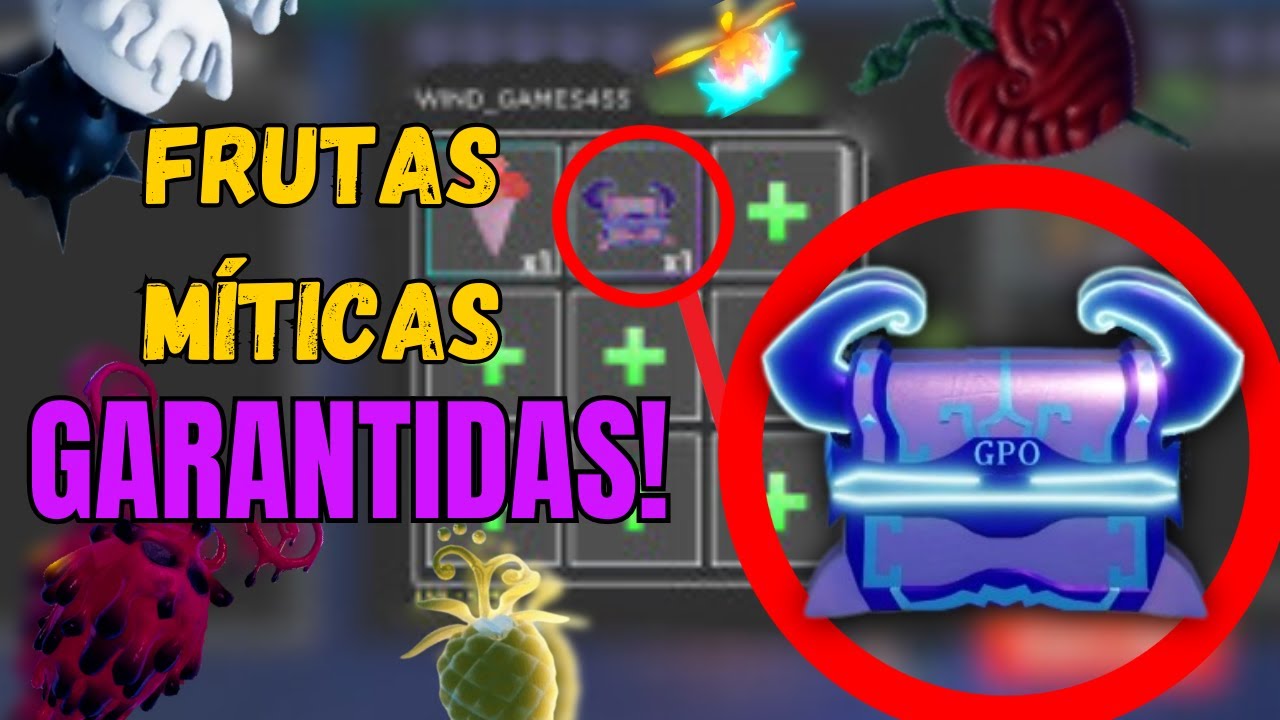 DEIXE DE SONHAR! A MELHOR FORMA pra Conseguir Frutas Míticas GARANTIDAS NO GPO!