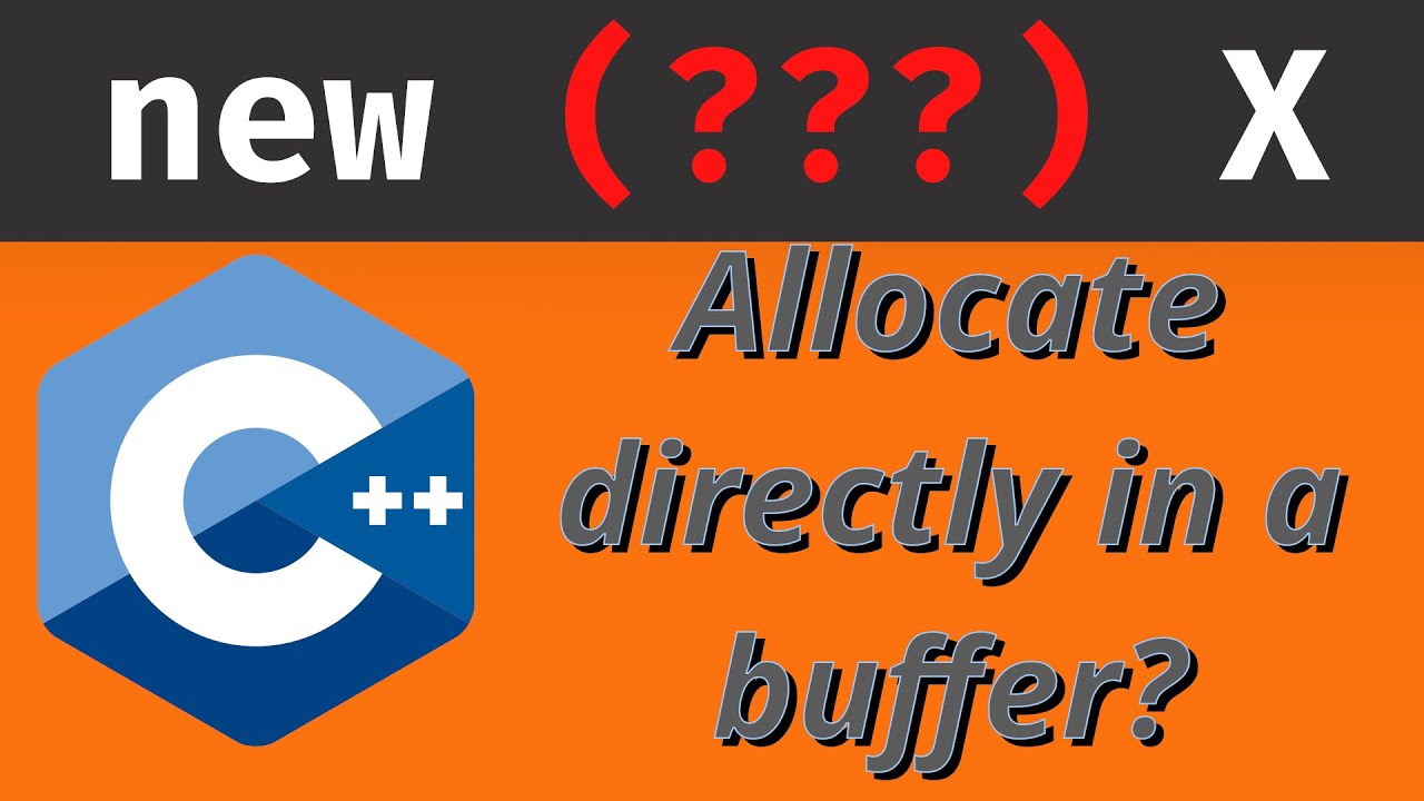 C++ new with placement