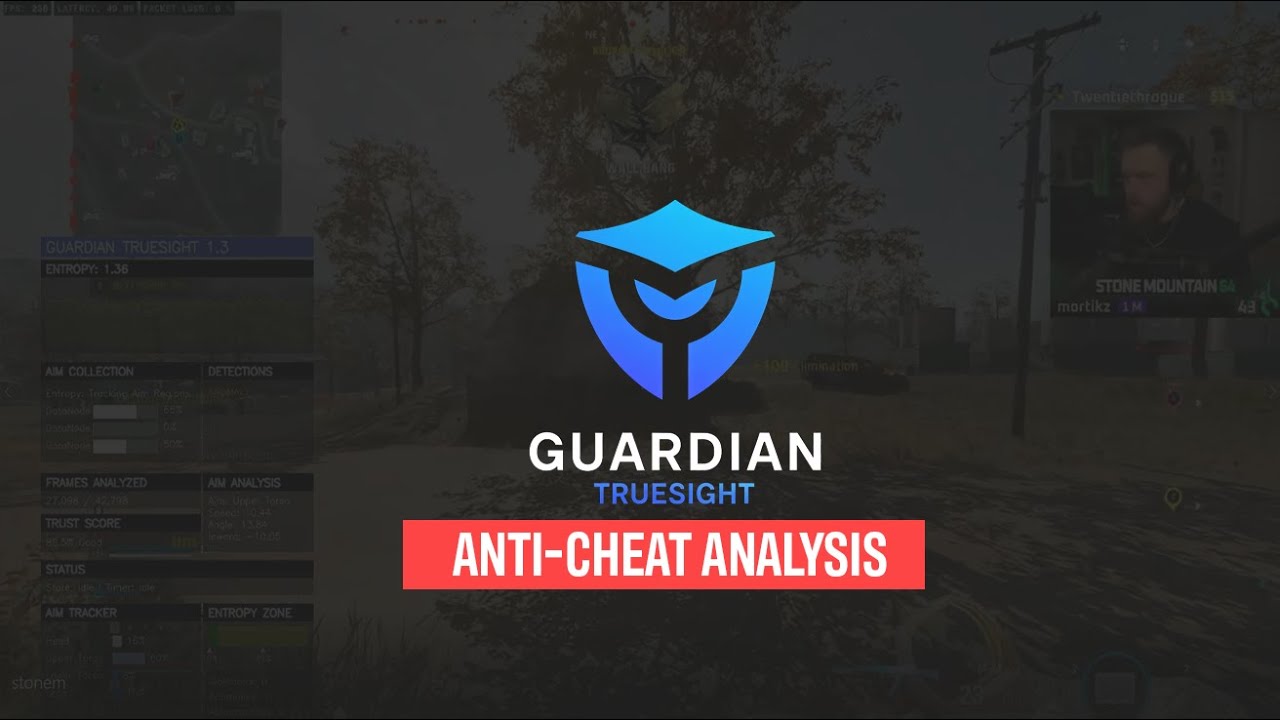 STONEMOUNTAIN64 ПРОФИЛЬ ОТ GUARDIAN TRUESIGHT - (анализ античит-системы Call of Duty Warzone)