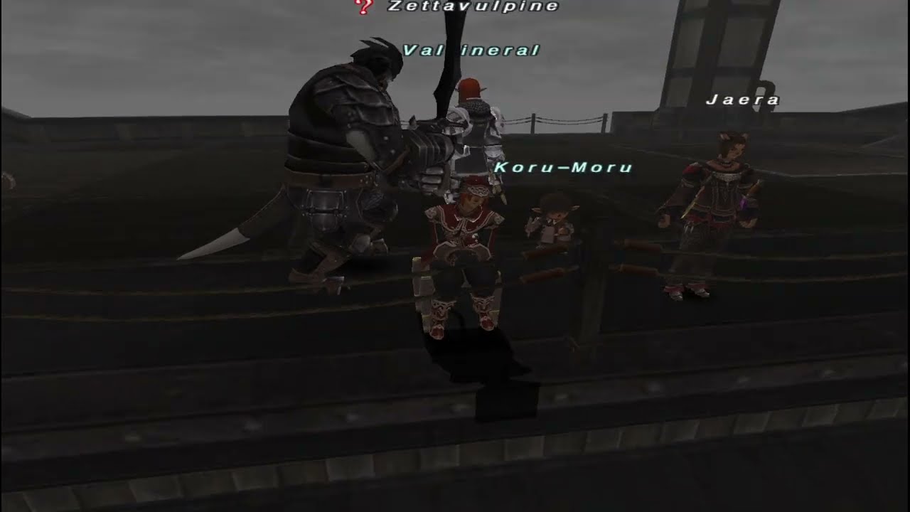 sailing the ocean in Final Fantasy XI: Online