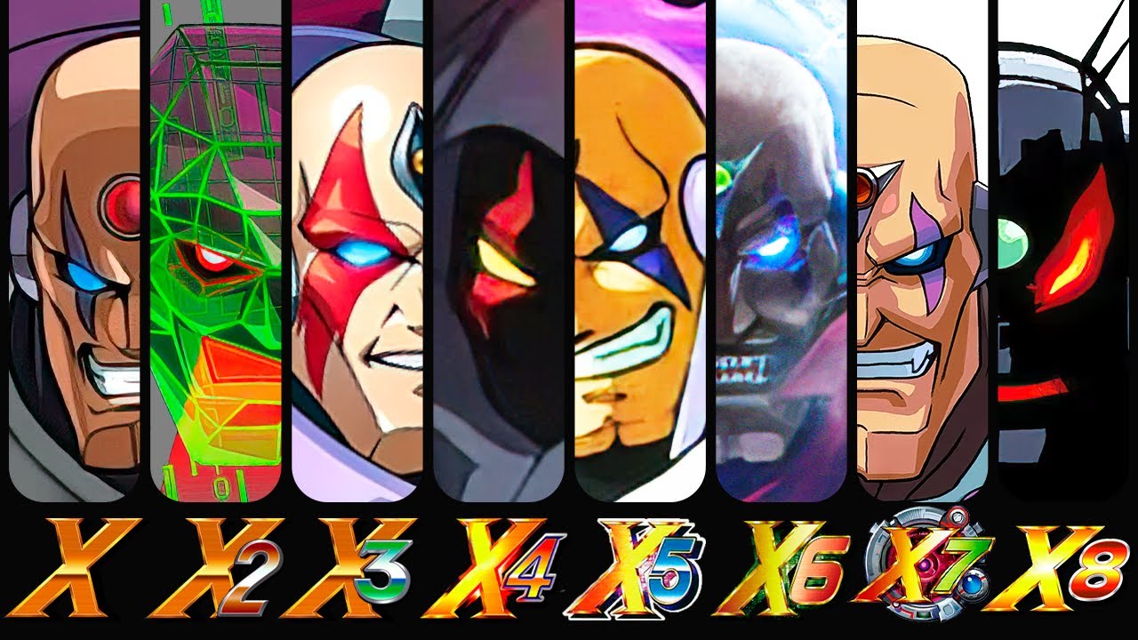 Evolution of MEGA MAN X FINAL BOSSES (1993-2025)