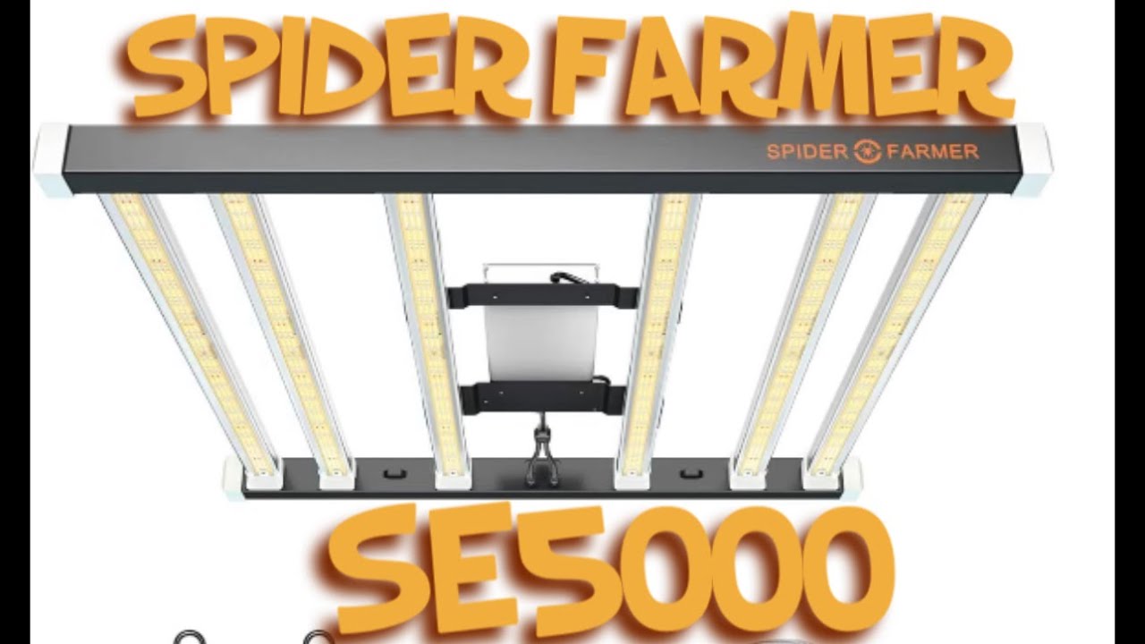 Spider farmer SE5000 & 4x4 unboxing and partest
