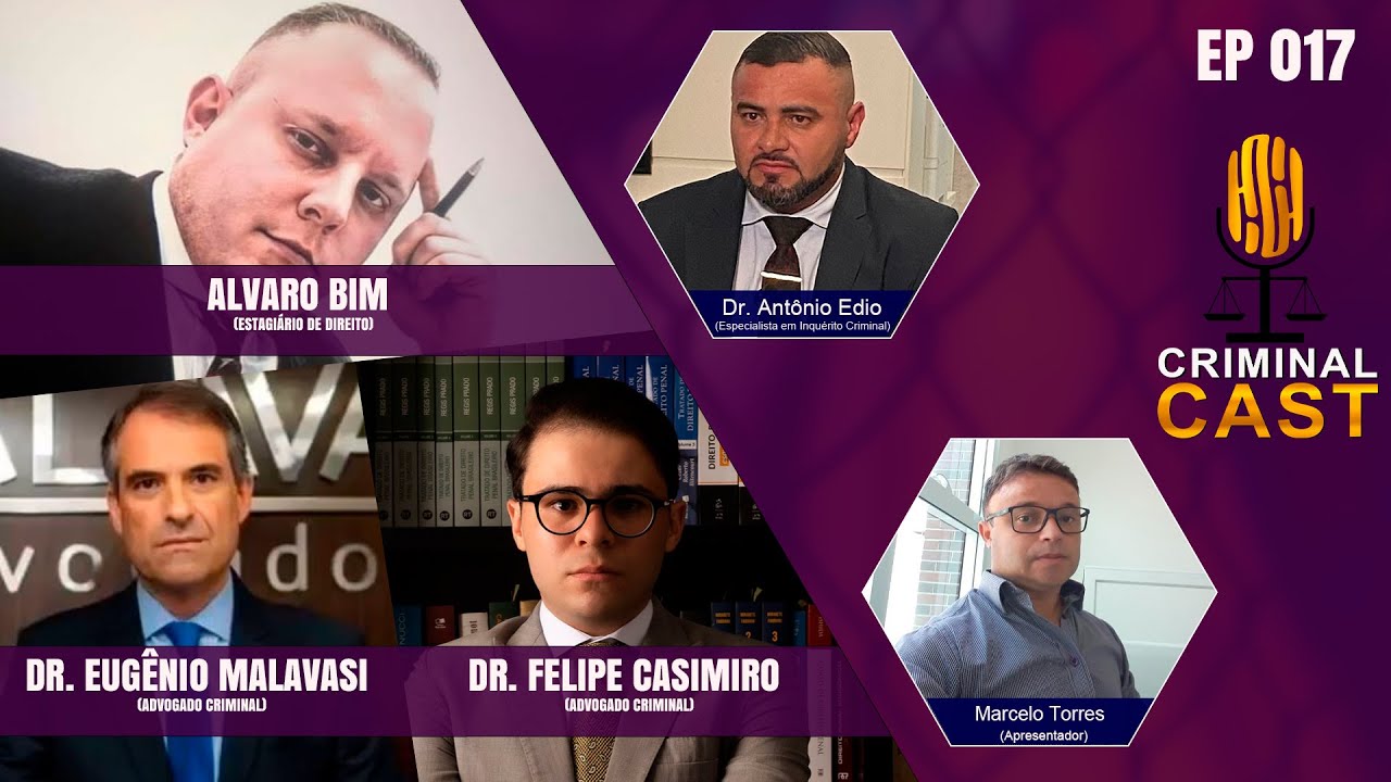 DR. EUG&Ecirc;NIO MALAVASI/DR. FELIPE CASIMIRO/ALVARO BIM - CRIMINAL CAST #17