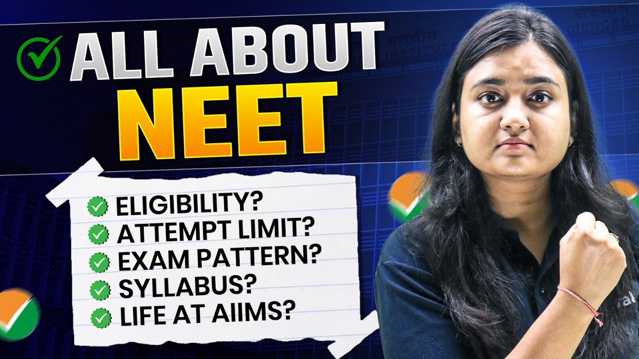 How to prepare for NEET from Class 11 😱🔥| NEET 2028 Roadmap | Know all about NEET Exam 💪🏻