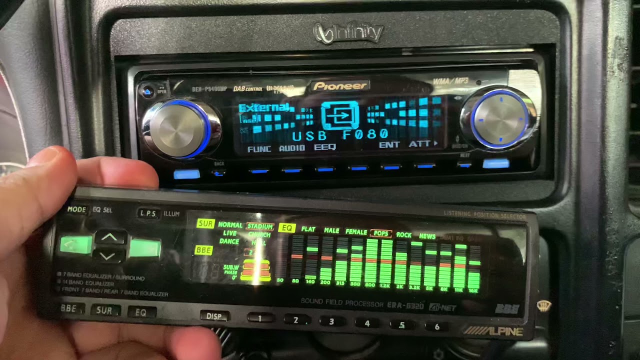 Alpine Era-G320 & Deh-P9400mp