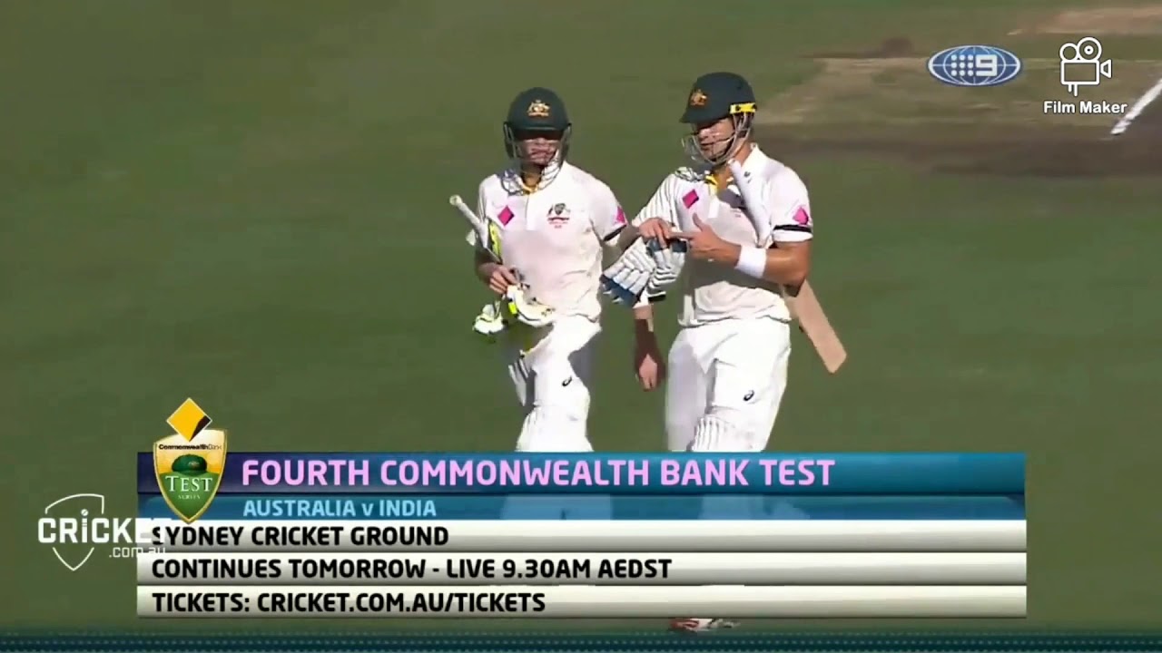 Steve Smith 117 Vs India | Steve Smith 8th Test Century | Australia Vs India | 6 January 2015 |