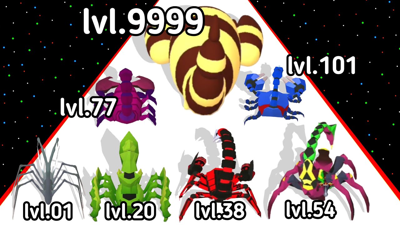 Scorpion Run Evolve & Clash Level Up Scorpion Max_Level Gameplay (New Update)