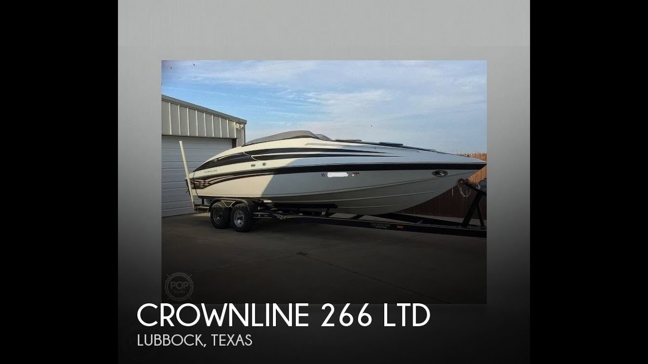 [SOLD] Used 2000 Crownline 266 LTD in Lubbock, Texas