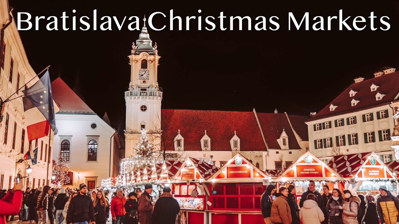 Bratislava Christmas Market | Hlavné Square & Hviezdoslavovo Square Markets