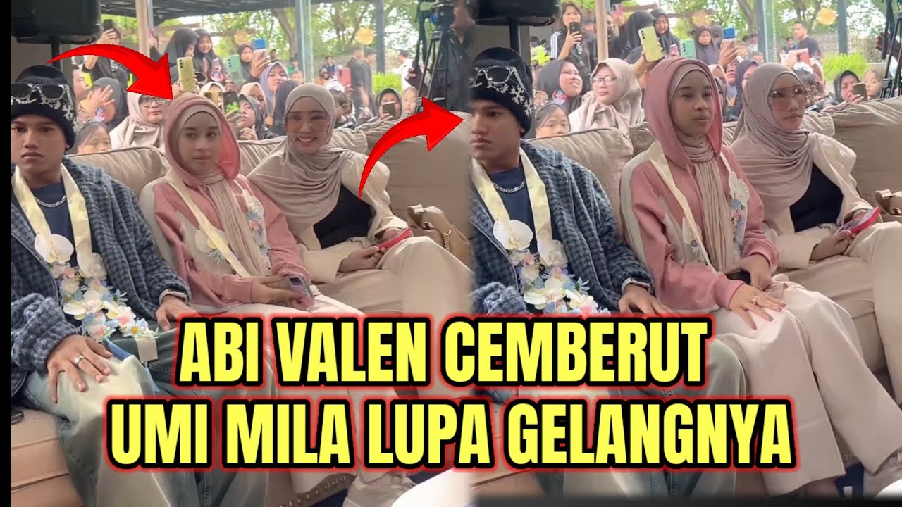 HEBOH! ABI VALEN CEMBERUT, UMI MILA LUPA BAWA GELANG COUPLE!
