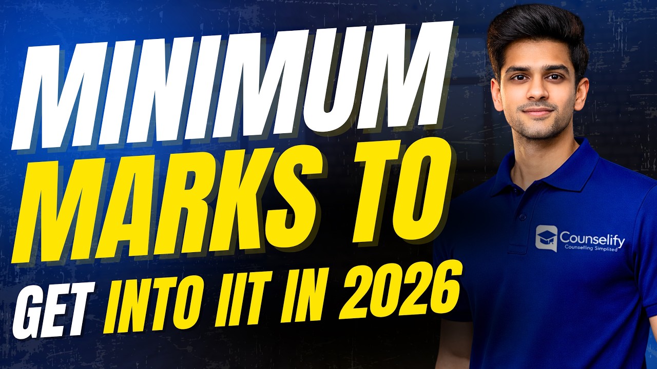 Minimum marks😳 Required to get into IIT in JEE Advanced 2026 #iit #jee2026 #jeemain2026