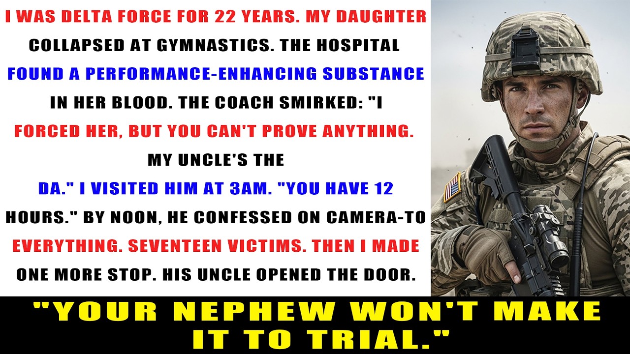 My Daughter's Coach Forced Her Use Substance—He Had No Idea I Was Delta Force for 22 Years