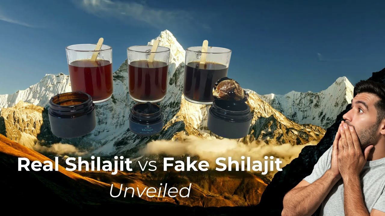 Real Shilajit vs Fake Shilajit: Shocking Purity Test Results...