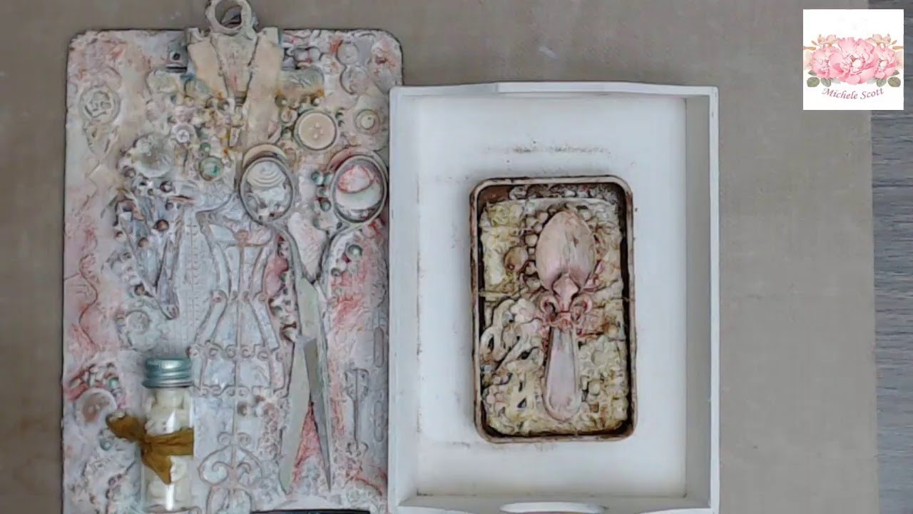 Mixed Media.. Altered Clipboard