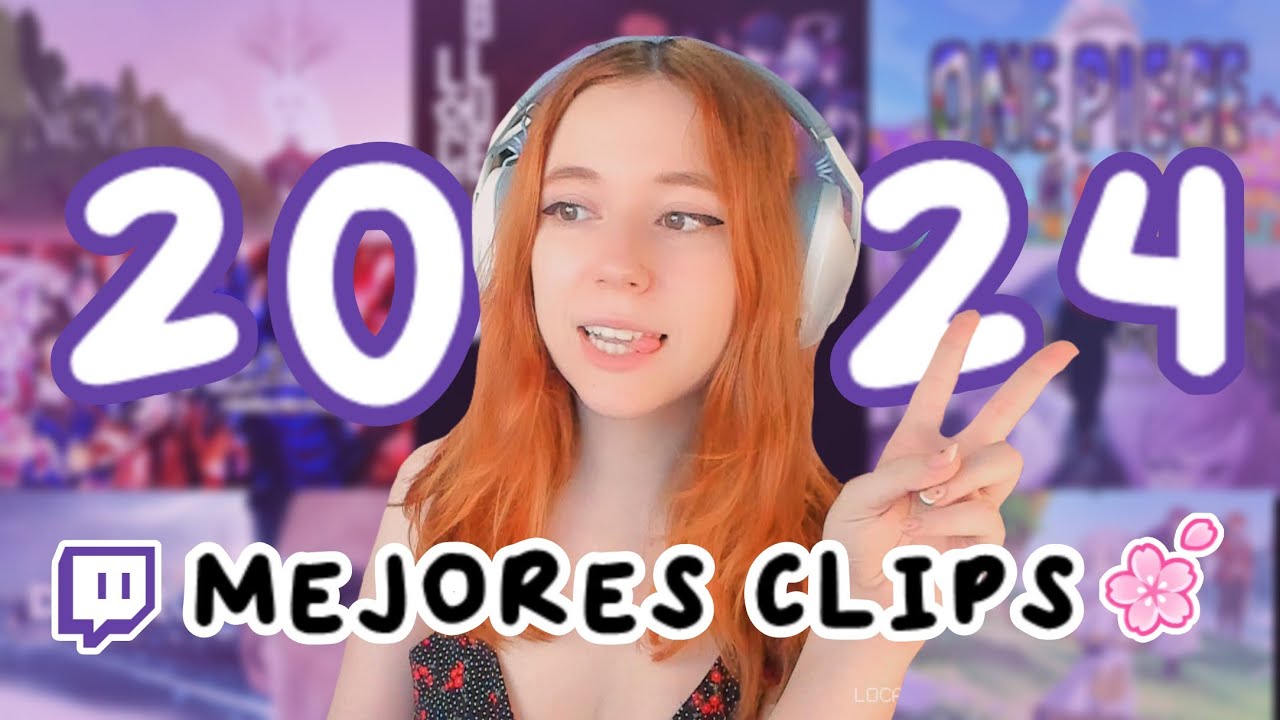 MEJORES CLIPS DEL AÑO 2024 🎞️ - Mejores momentos en Twitch, mi Rewind 💜