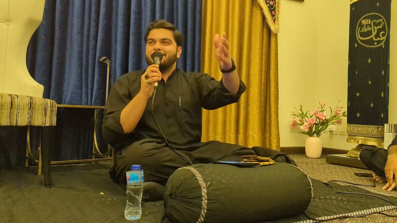 Naa Adam na ye Admin Janta Hai | Muhammad Raza Mungla | Majlis e Aza Shab e 8 Rabi Ul Awal Lahore