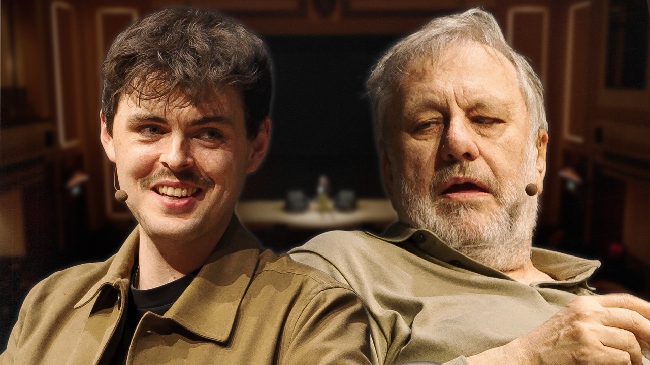 Slavoj Žižek Refuses to Leave the Stage