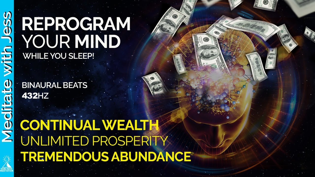 I AM Wealth And Flowing Abundance. Positive Affirmations REPROGRAMMING WHILE YOU SLEEP.