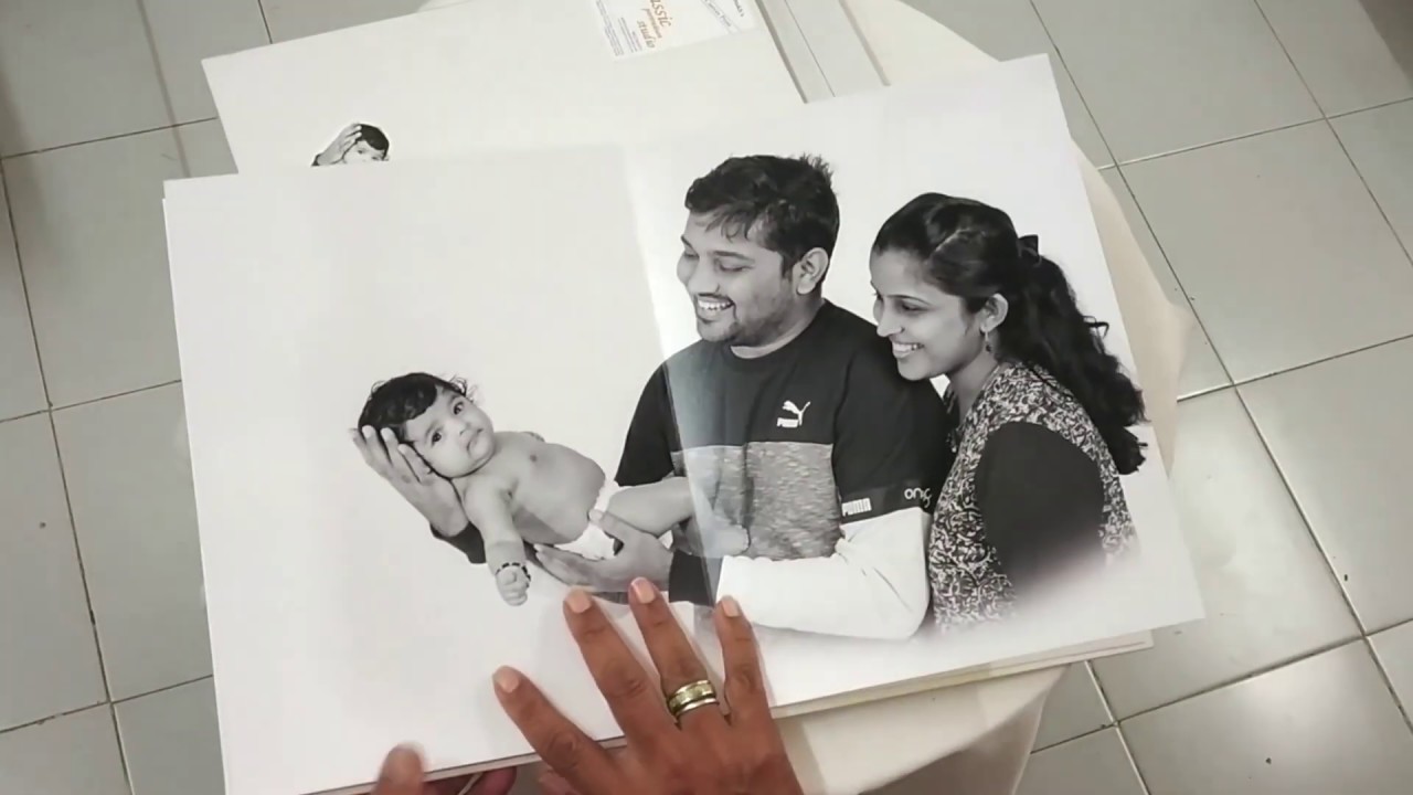 Unboxing Born Baby Photo Shoot Album
