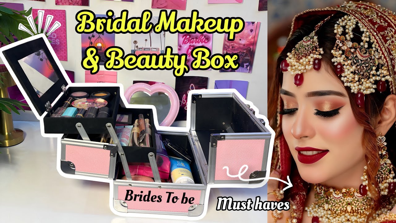 Bridal Makeup Kit 2025 💕| Must Have Products for Every Bride! #beautyhacks 