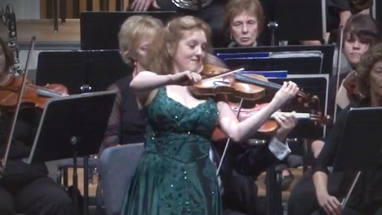 Sibelius Violin Concerto 3rd movement - Rachel Barton Pine
