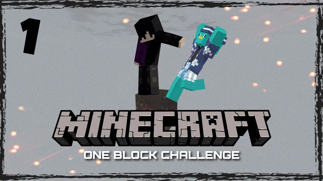 Minecraft, but we start on only ONE BLOCK... (The start of something.. new?)