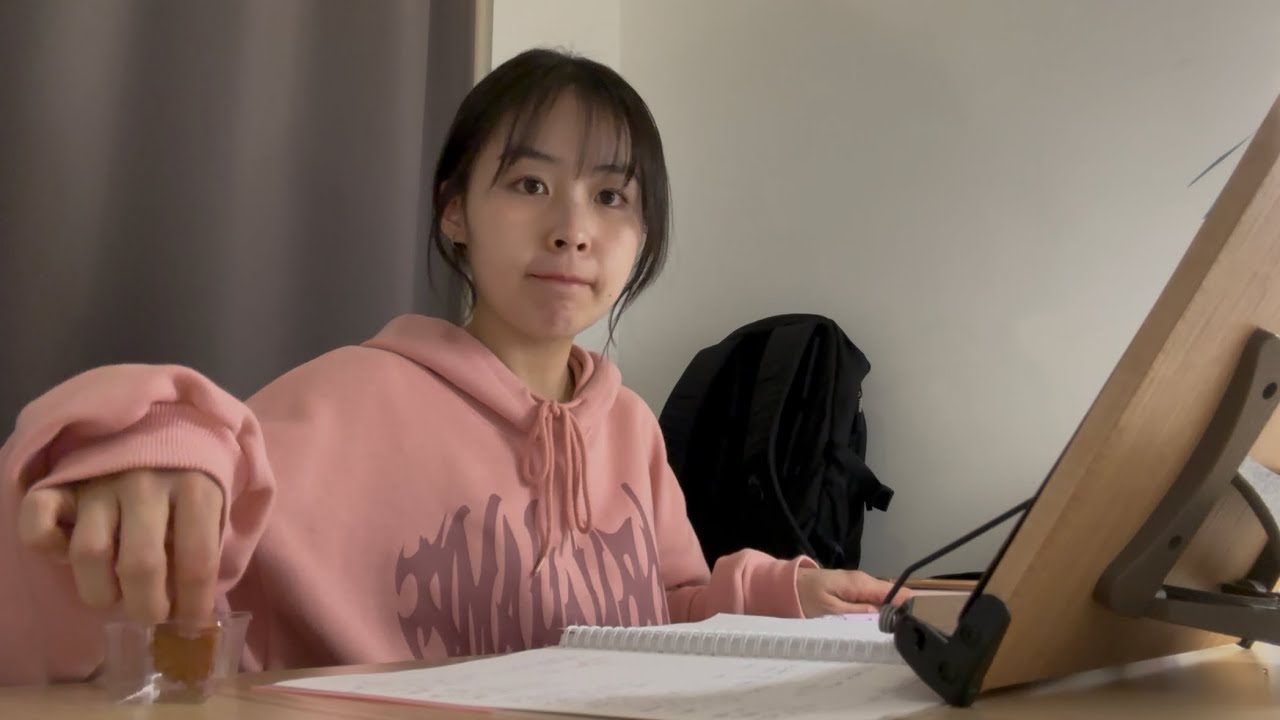 Study with me (260308)-3 | 8시간 근무 후 스터디 카페에서 공부 코스프레, 졸음과의 싸움..은 무슨 의지박약으로 집 가는 엔딩
