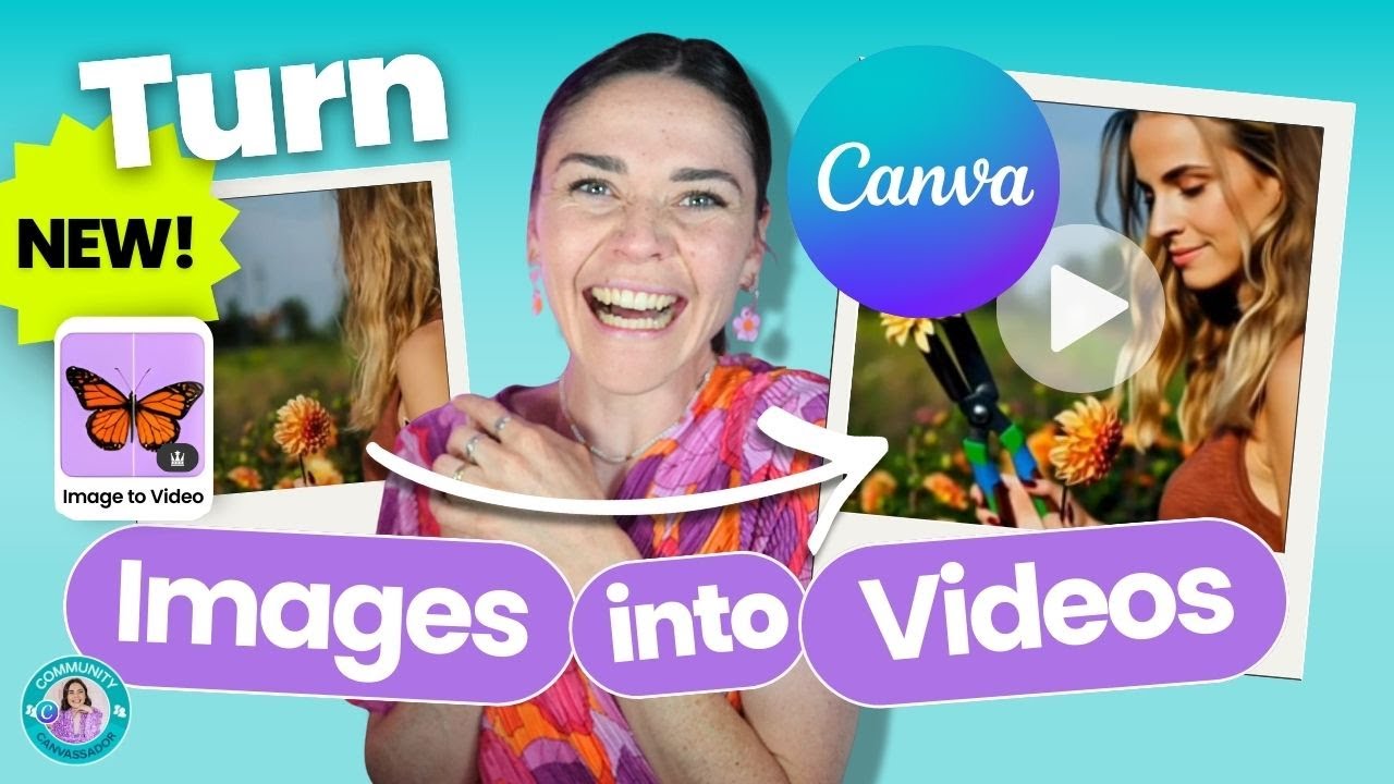 Превратите фотографии в короткие видеоролики в Canva | Обзор новой функции