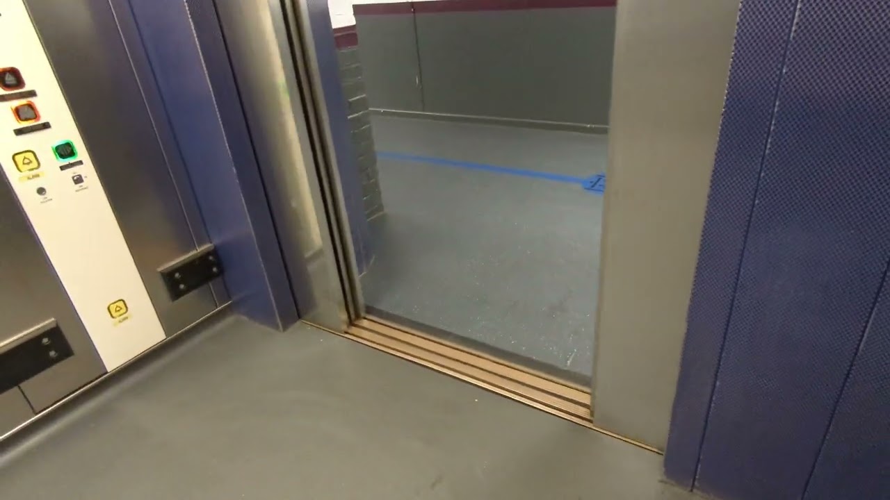 Massive Stannah lift @ Leicester Station Car Park