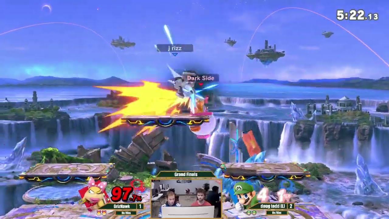 [Power Play No Limits! SSBU] Grand Finals - GrizHawk (Bowser Jr.,) vs. doug todd (Mario)