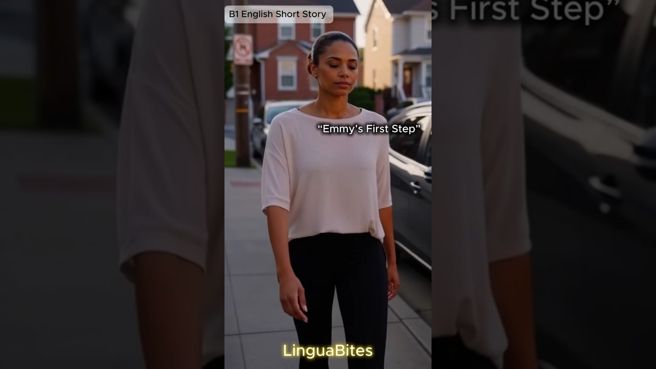 B1 English Short Story | Emmy’s First Step | Learn English with Inspiration | LinguaBites 