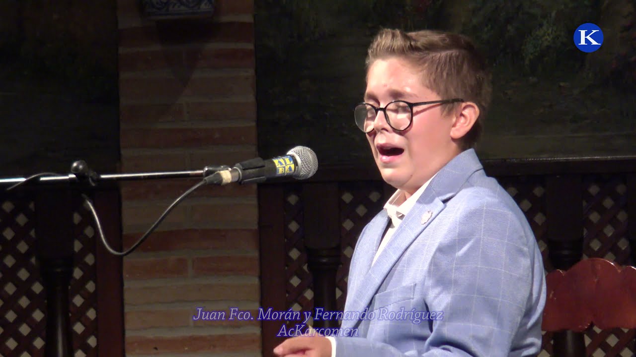 Juan Francisco Moran y Fernando Rodriguez XXXVIII Concurso de cante flamenco Carmona 2021