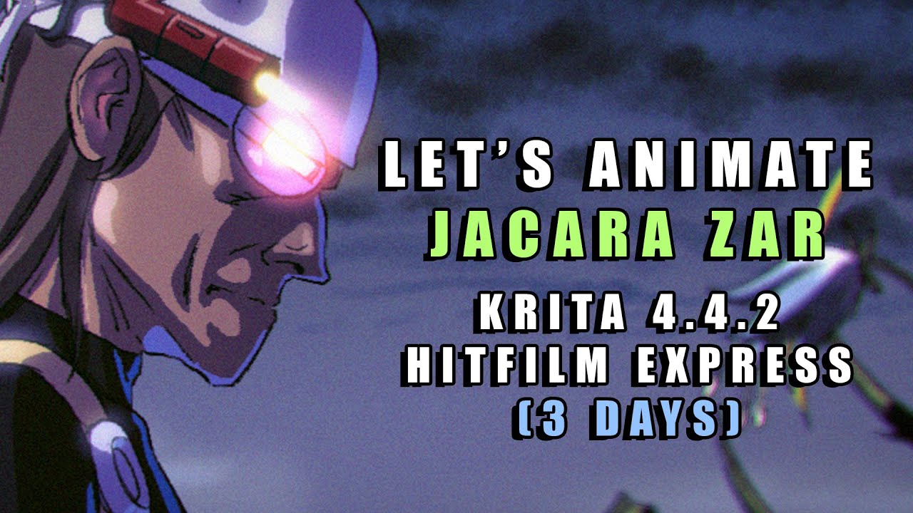 Let's Animate - Krita: Jacara Zar Patreon Cover (3 days)