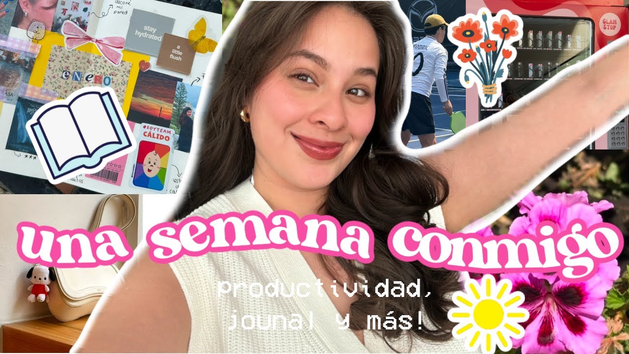 Una semana conmigo! Productividad, journal y más!