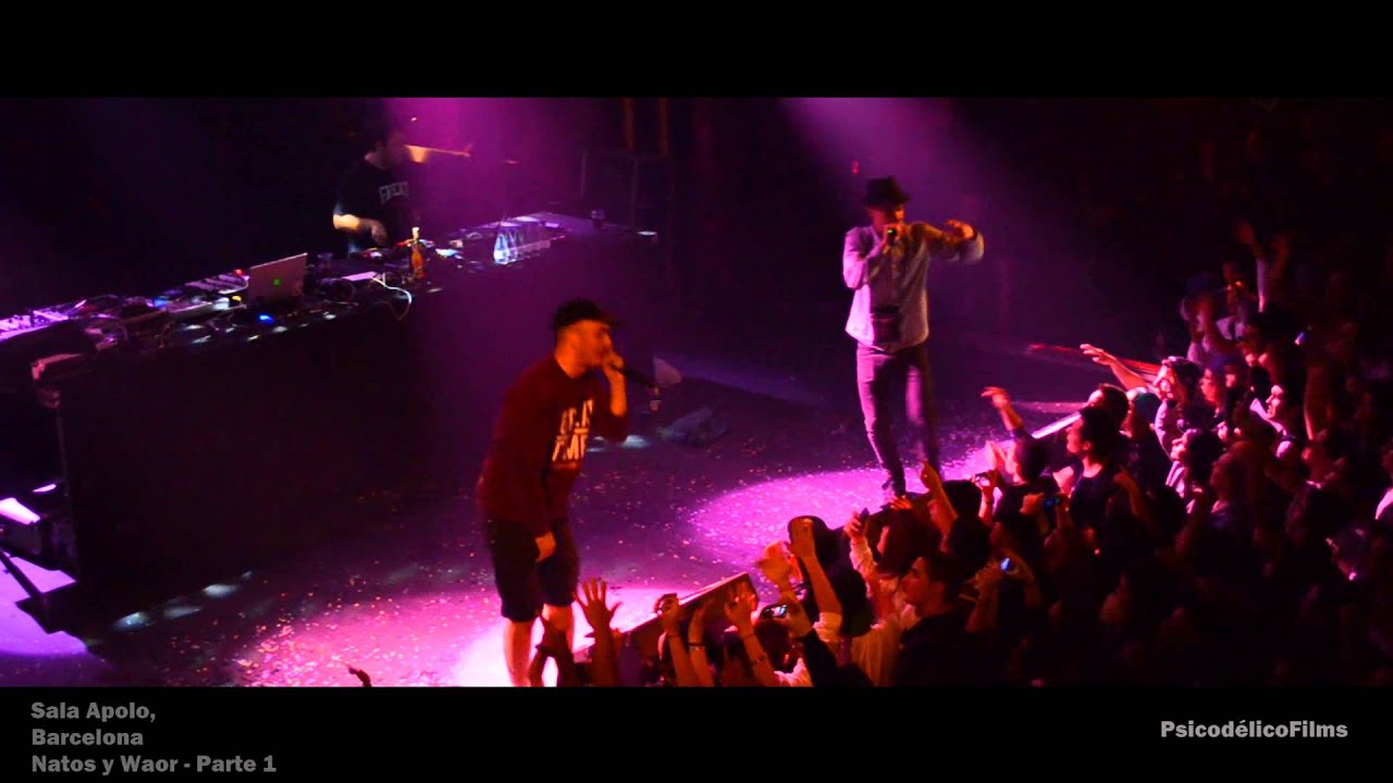 NATOS y WAOR - Directo Parte 1 - Sala Apolo, Barcelona (12/04/2014)