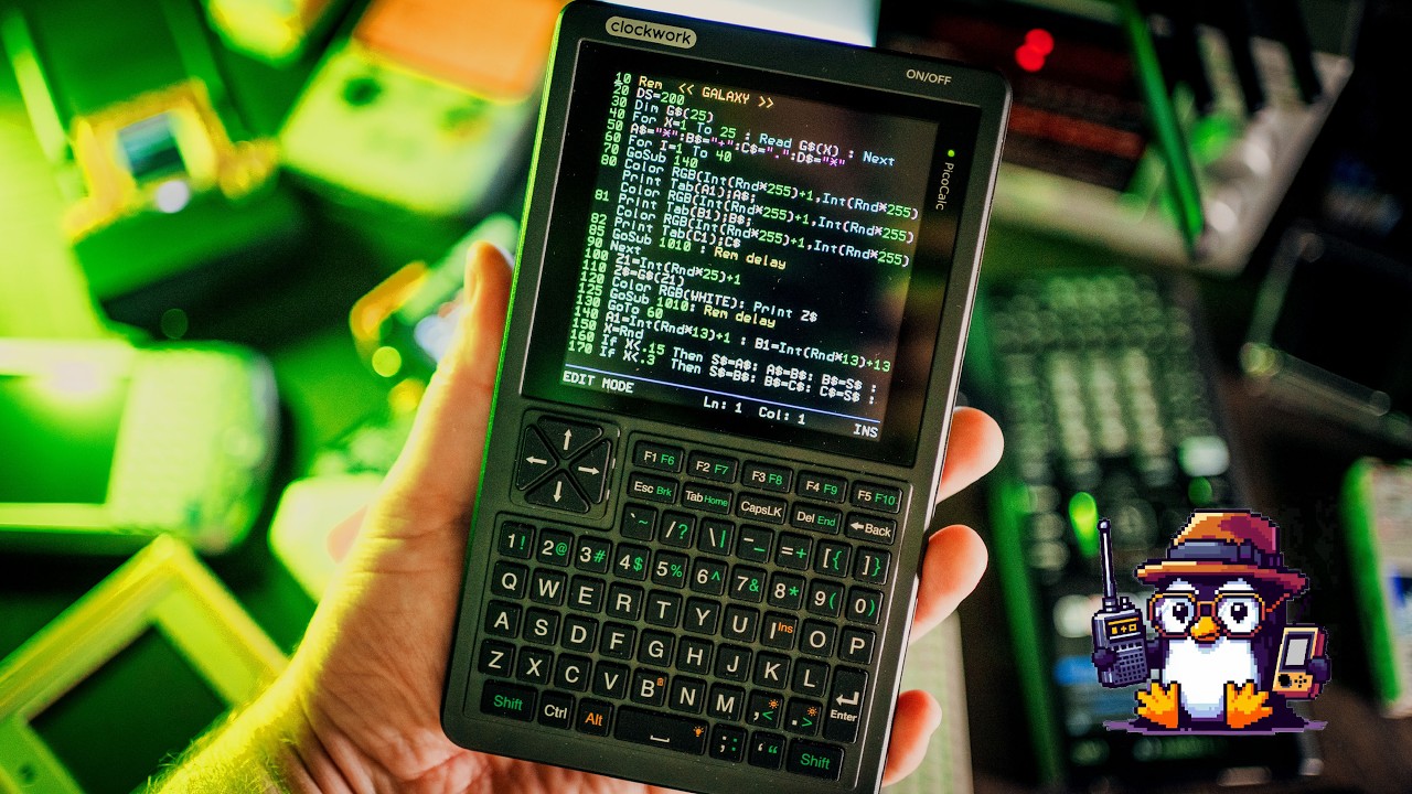 A modern retro computer? This is PicoCalc