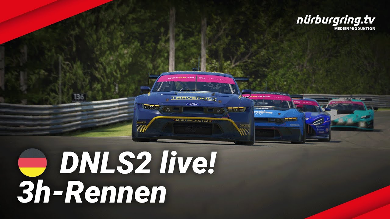 🔴 LIVE - Digitale Nürburgring Langstrecken-Serie - Saison 7 / Rennen 2