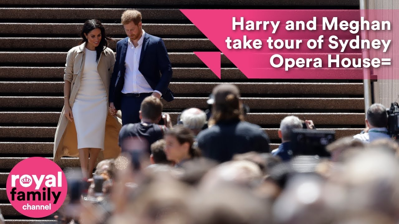 Prince Harry and Meghan take tour of Sydney Opera House