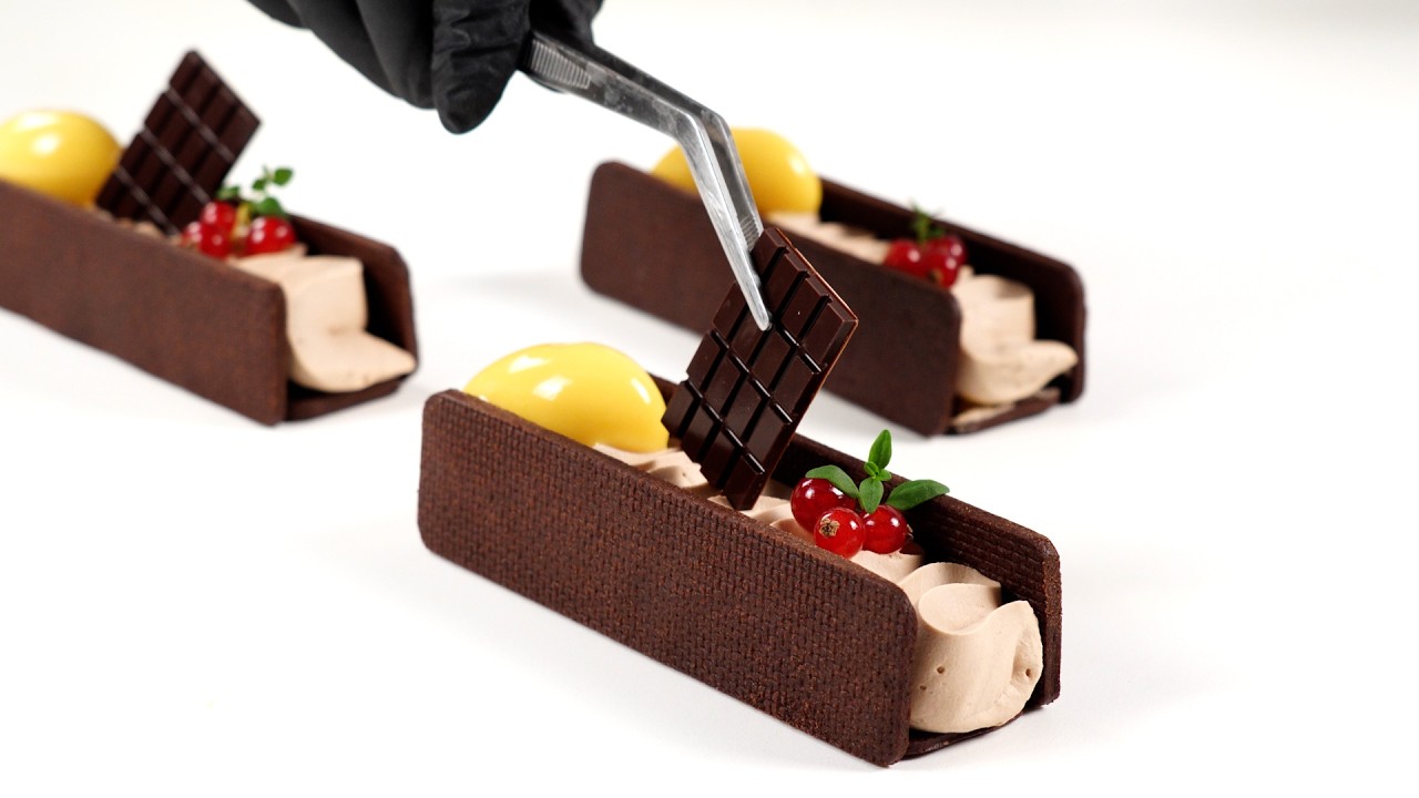 Chocolate Harmony | Calamansi jelly & truffle-praline cream | Barbara Decor