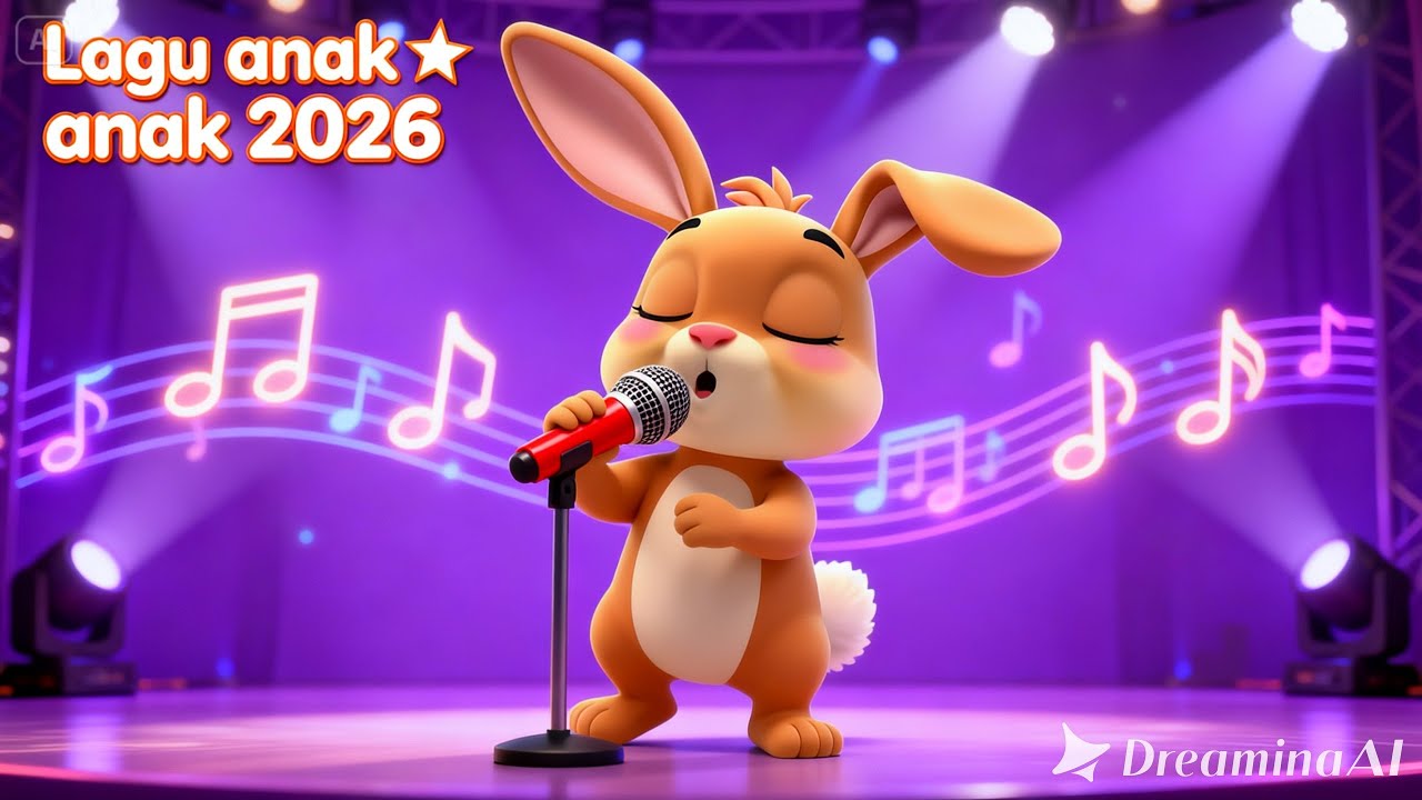 Ada Kodok Rekotok Rekotok 🐸🎶 | Animasi 3D Lagu Anak Lucu & Edukatif Kelinci Coklat & Hewan Lucu