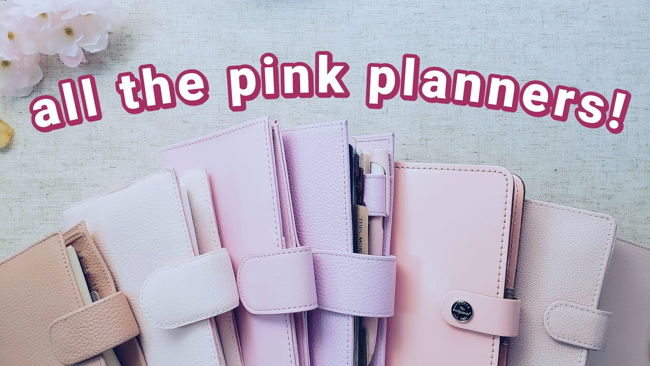 Pink Planner Covers 🌸 | Gillio, Moterm, VDS, Filofax