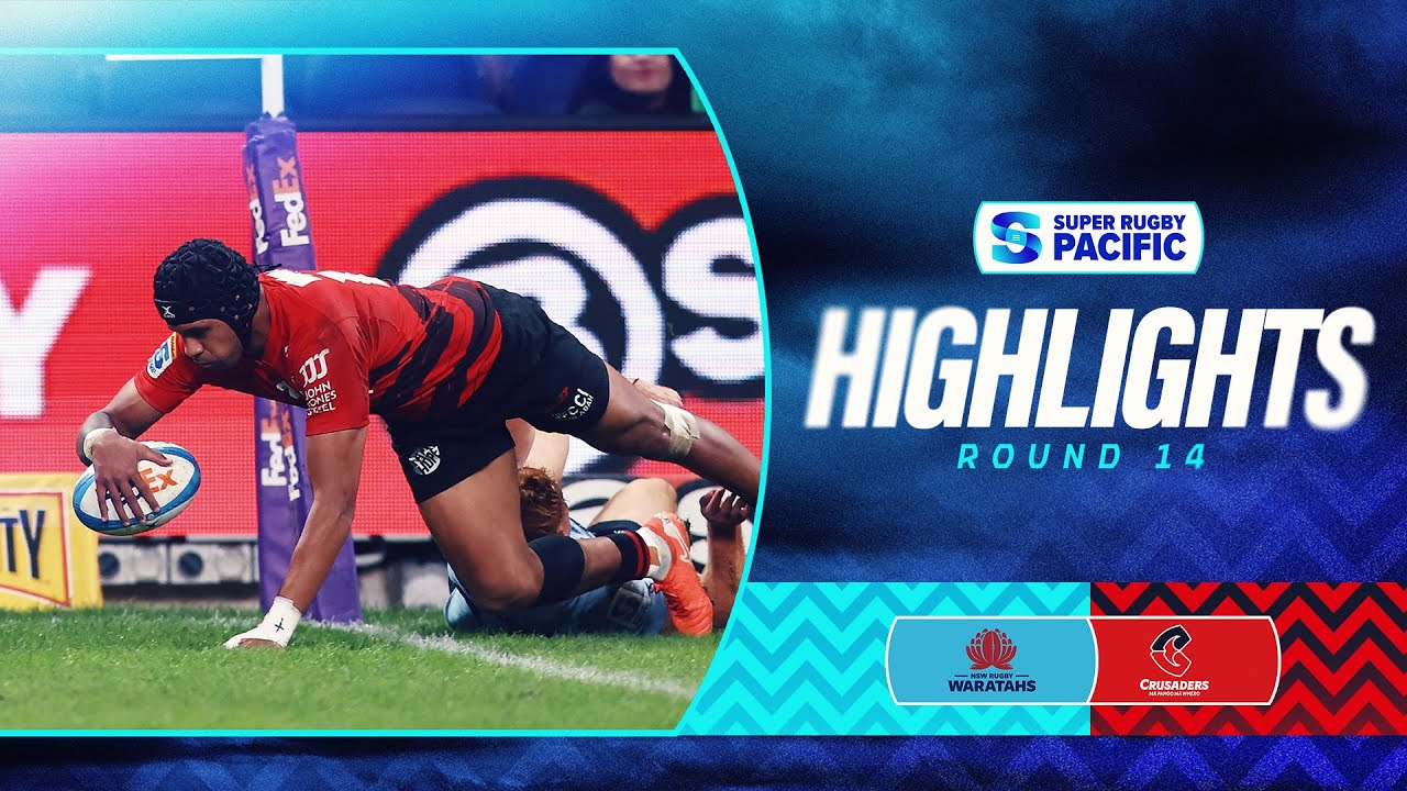 HIGHLIGHTS | WARATAHS v CRUSADERS | Super Rugby Pacific 2025 | Round 14