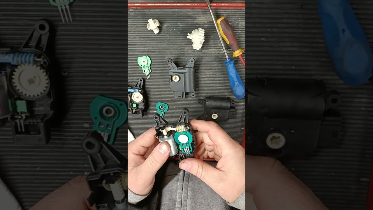 VW VAG MB Reparatur Gebläse Mischklappe Stellmotor Servomotor für Heizung, Klima, Umluft,