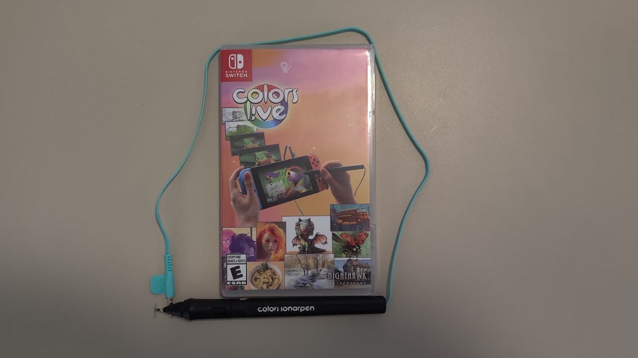 Colors Live Nintendo Switch Unboxing