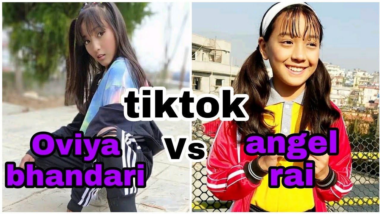 Oviya bhandari vs angel rai | tiktok videos | cartoonz crew jr